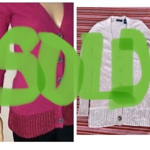 Moda International Cardigan Sweater rabbit wool